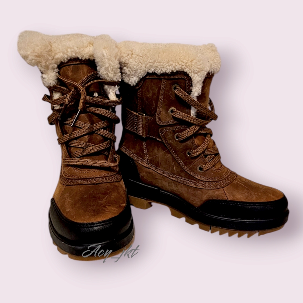 Nwt Sorel Tivoli Iv Parc Women's Waterproof Boots Velvet Tan